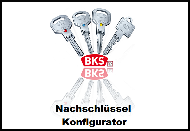 BKS Nachschlüssel Konfigurator