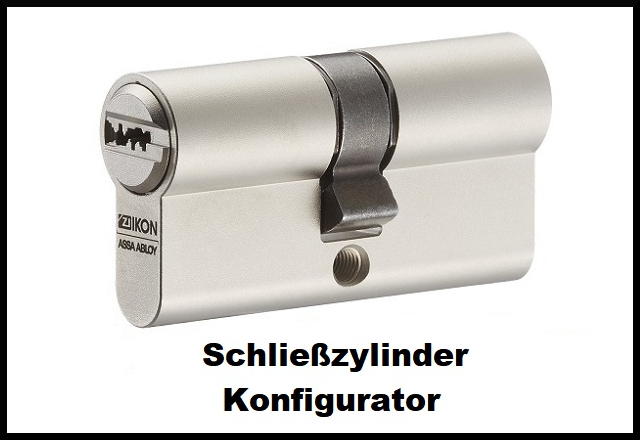RW6 Schließzylinderkonfigurator