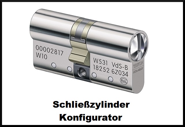 WSW Schließzylinderkonfigurator
