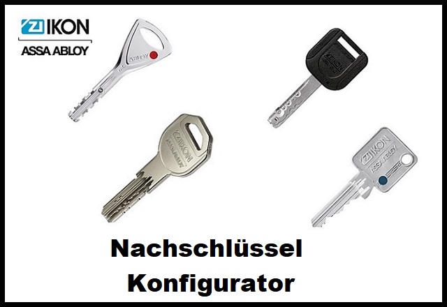 IKON Nachschlüssel Konfigurator