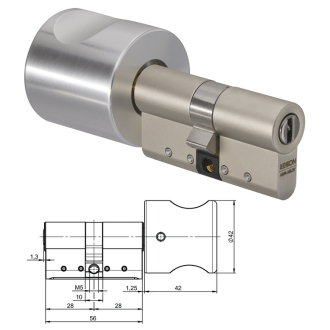 elektronischer Knaufzylinder IKON CLIQ Go, Knaufform: Knauf KNF=1