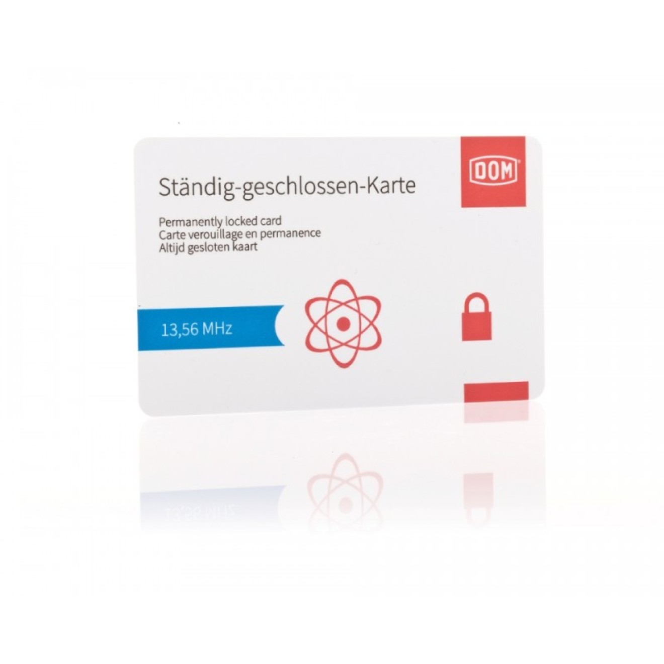 ENiQ Ständig-geschlossen-Karte