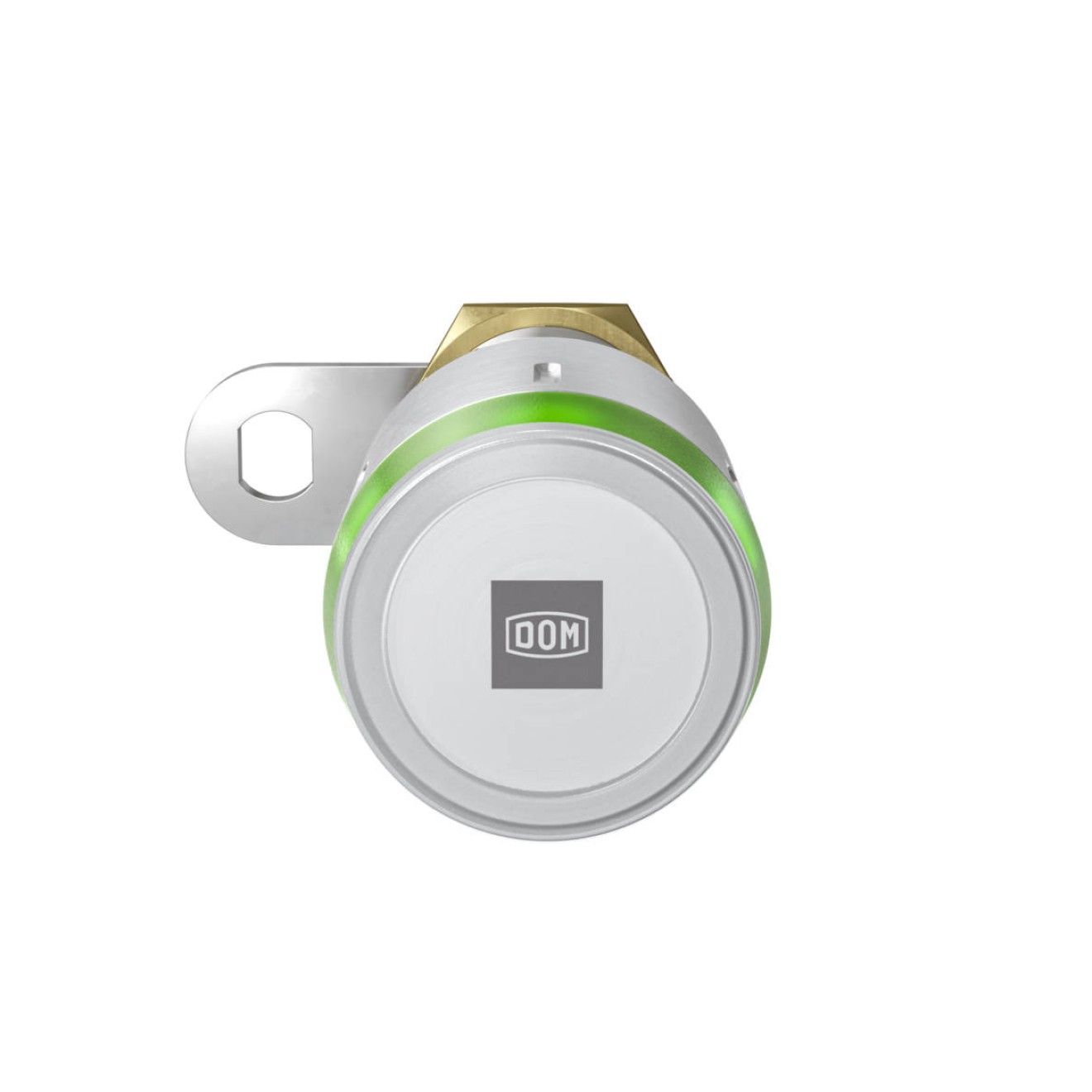 Elektronischer Schließzylinder DOM ENiQ® Pro Hebelzylinder Frontansicht