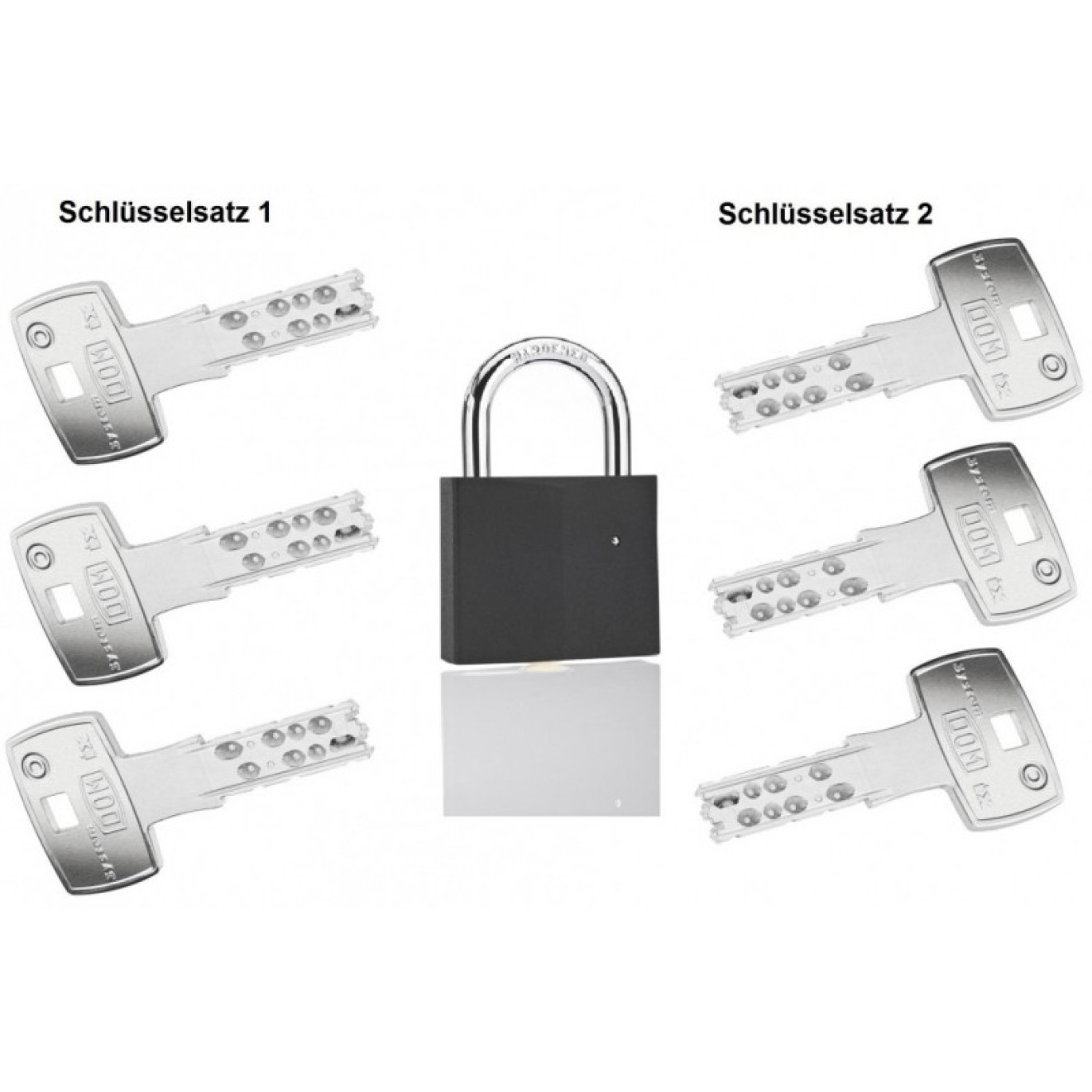 IX TwinStar 2in1 Hangschloss IX TwinStar 2in1 Hangschloss