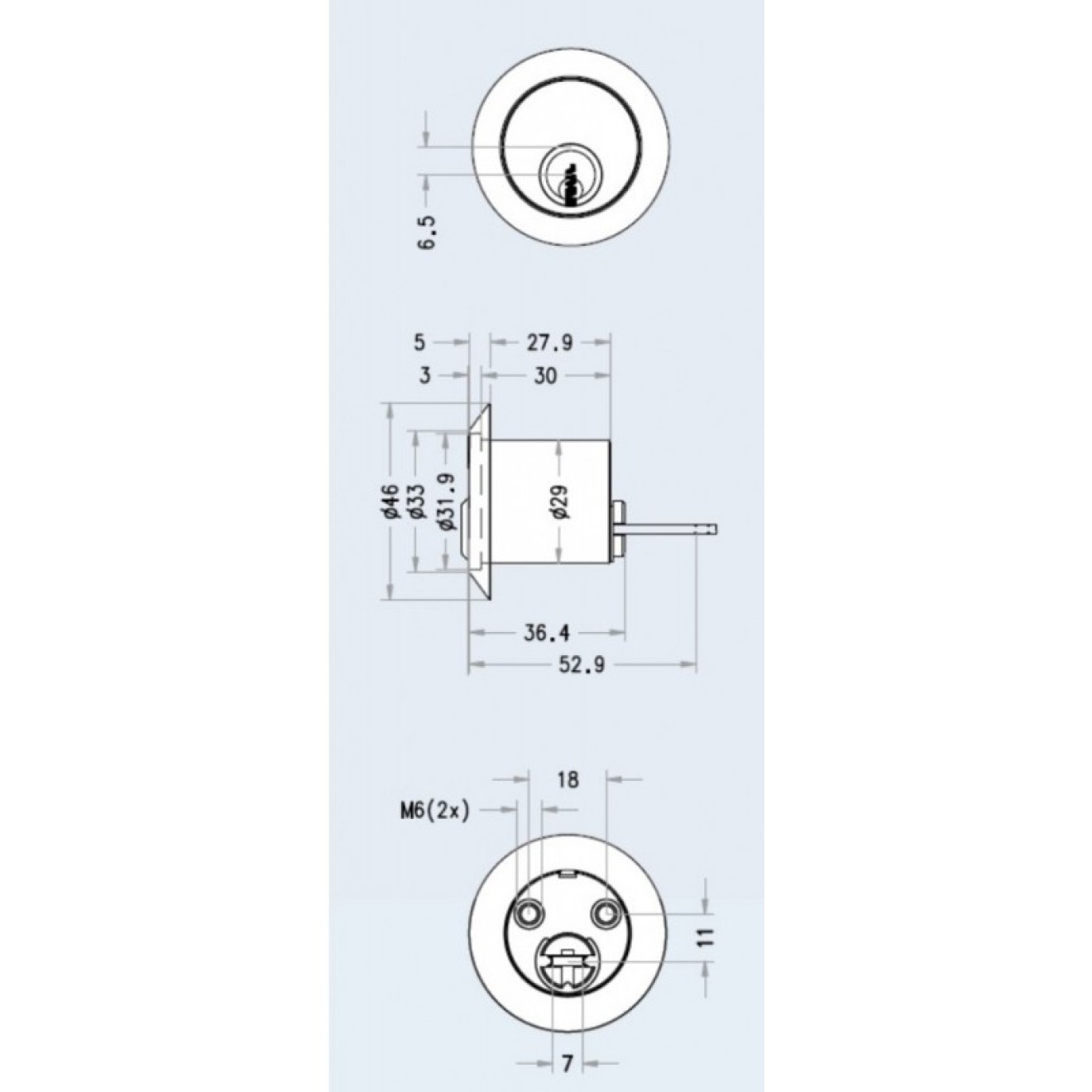 ICS Außenzylinder ICS Außenzylinder