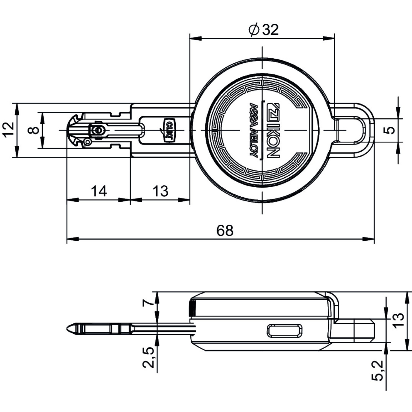 CLIQ Go Elektronischer Nutzerschlüssel