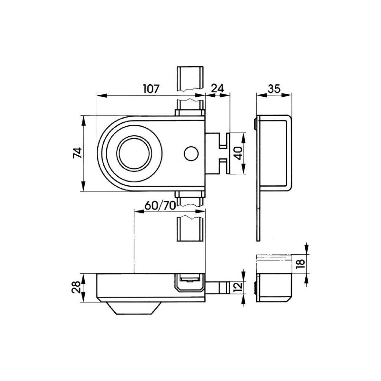 Mehrfachverriegelung 9259