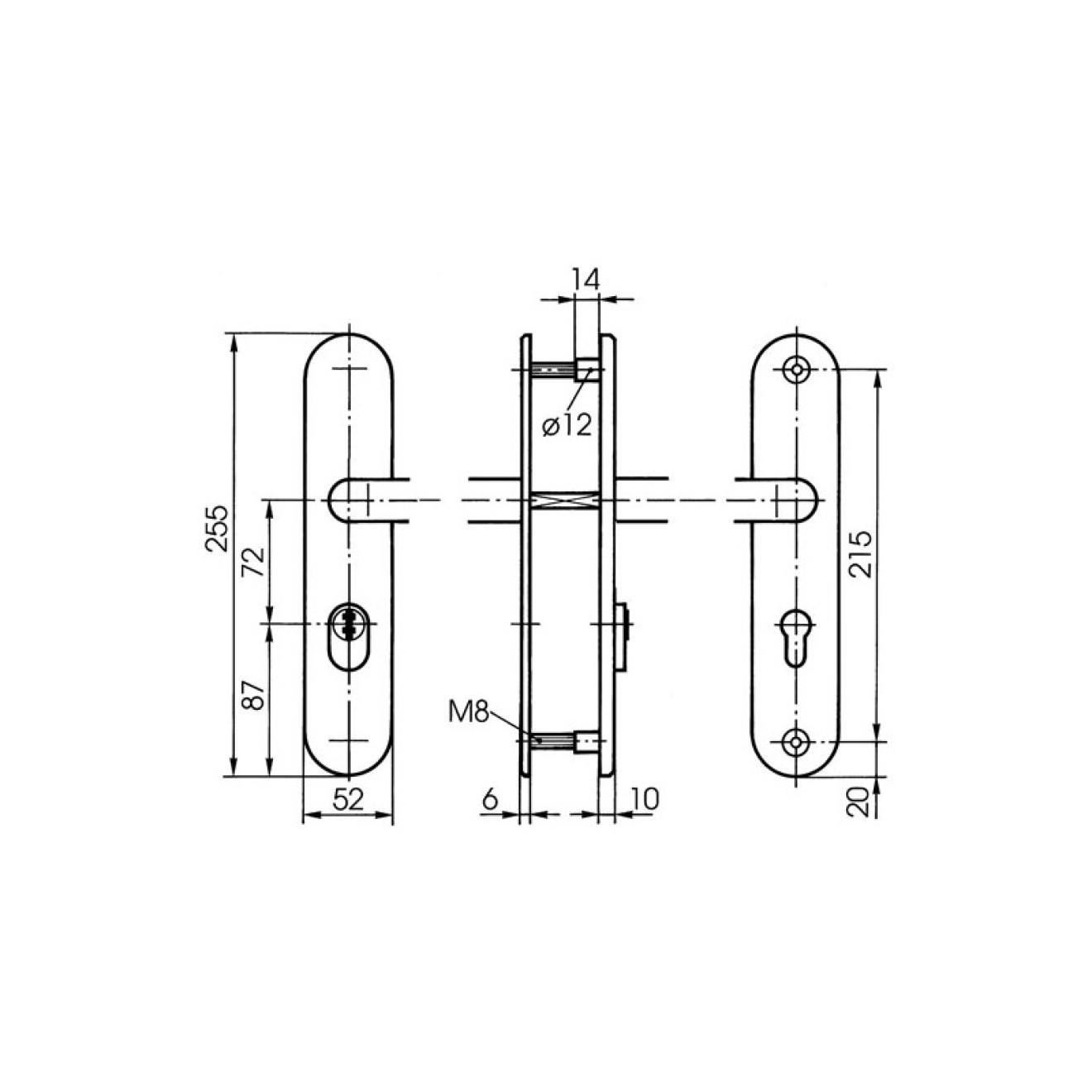 IKON Schutzbeschlag S403
