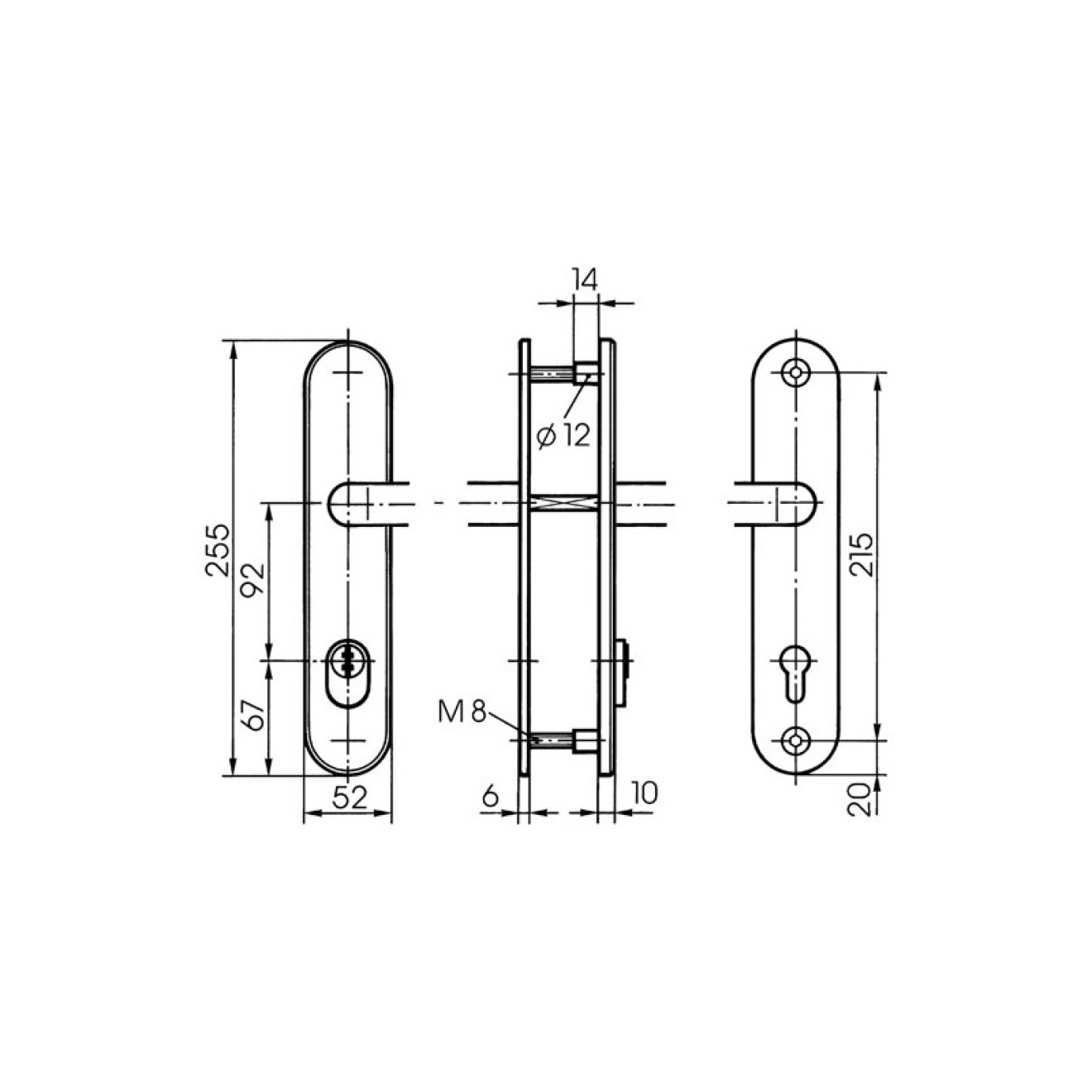 IKON Schutzbeschlag S413