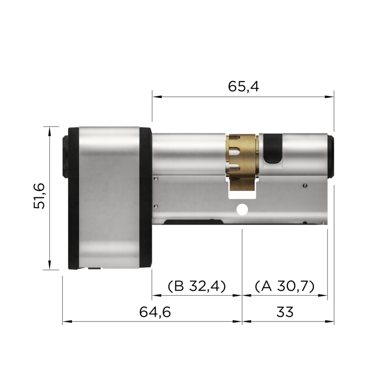 Winkhaus blueCompact Doppelzylinder Außenbereich