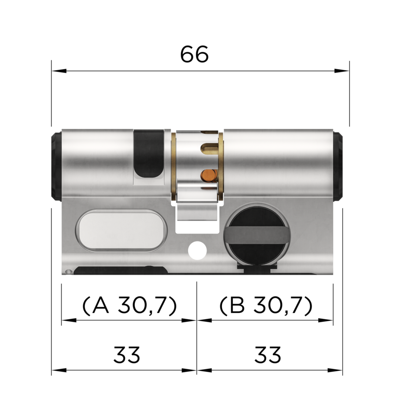 Winkhaus blueCompact Doppelzylinder