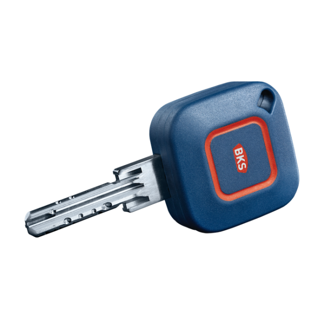 Transponder BKS Schlüssel mit Schlüsselaufnahme