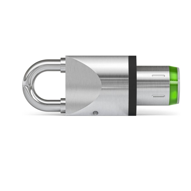 Elektronisches Hangschloss DOM ELS Seitenansicht