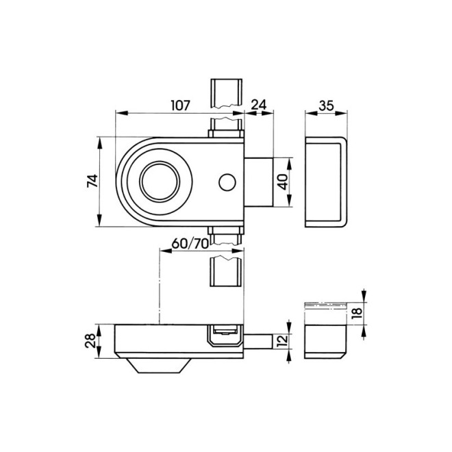 Mehrfachverriegelung 9258