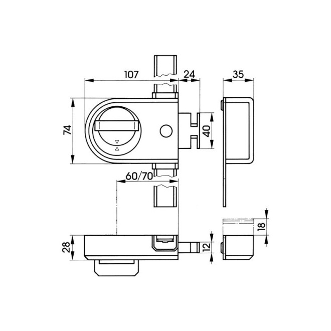 Mehrfachverriegelung 9262