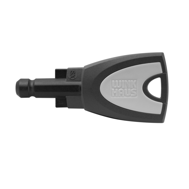 Winkhaus blueCompact Nutzerschlüssel grau