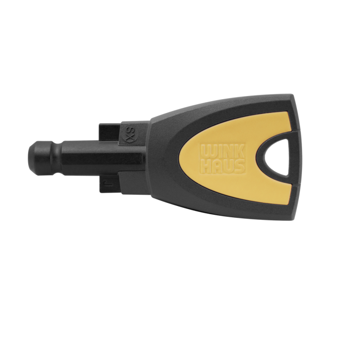 Winkhaus blueCompact Nutzerschlüssel gelb