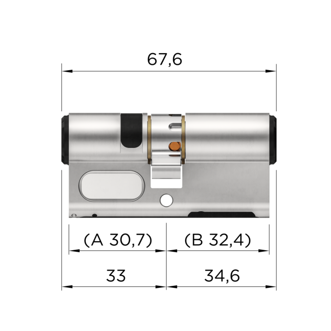 Winkhaus blueCompact Doppelzylinder