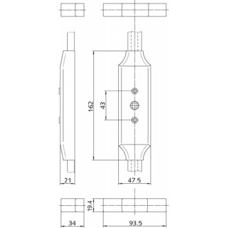 Fensterstangenverschluss 9M07