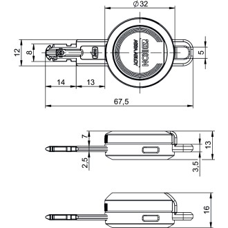 elektronischer Schlüssel Professional Ikon Cliq Go
