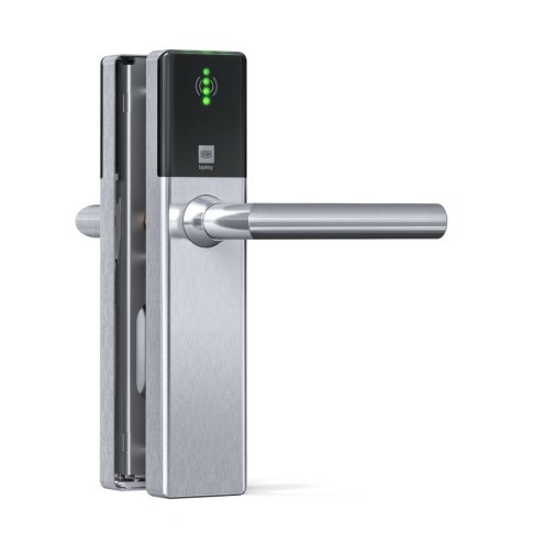 Elektronischer Türbeschlag DOM ELS Pro Guard Wideline Set beidseitig lesend