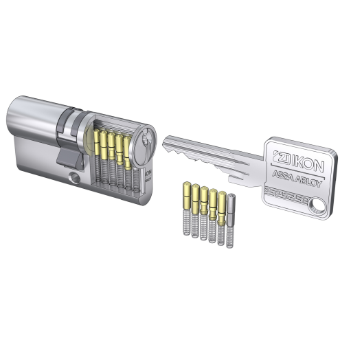 Schließanlage IKON SK6 Radienprofil