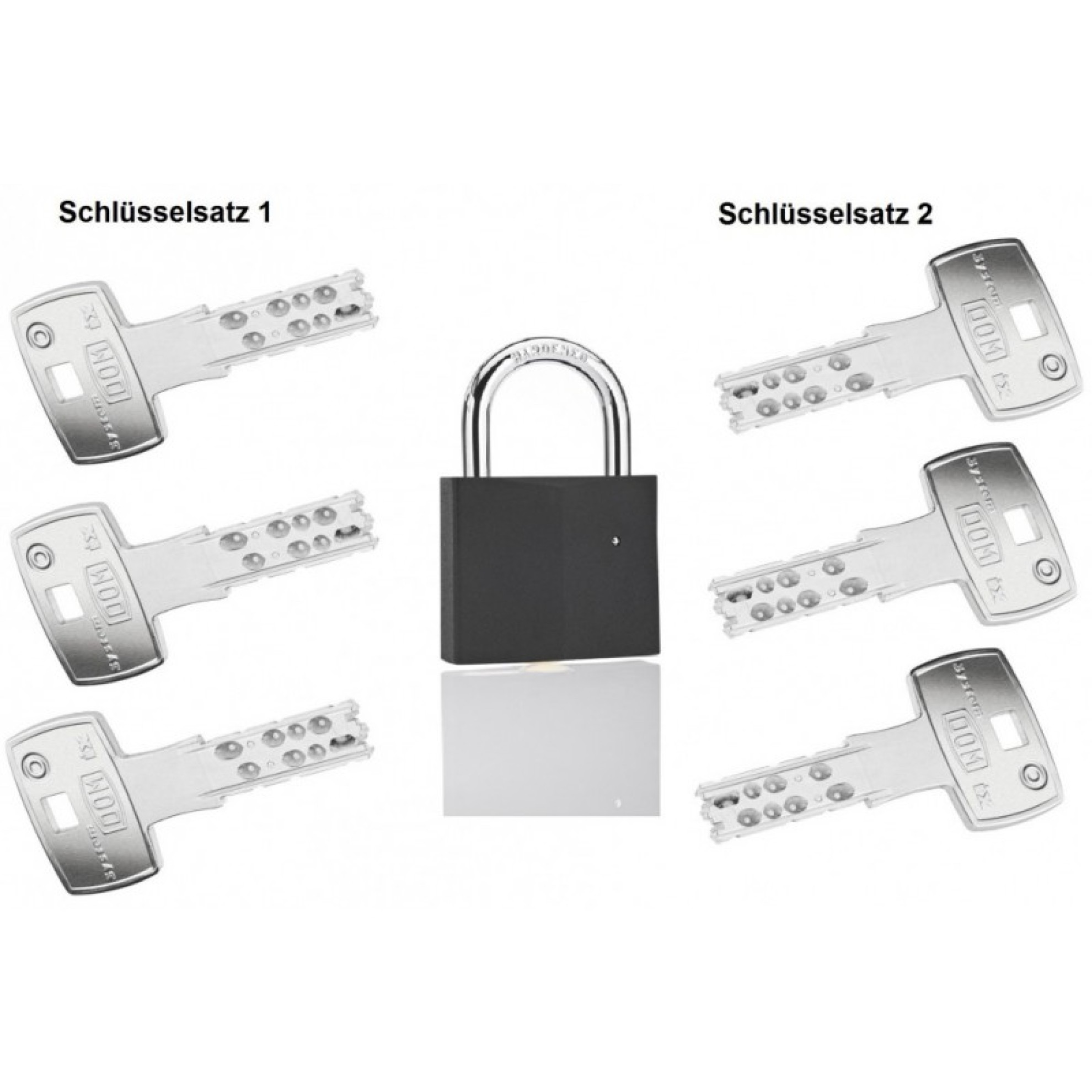 IX TwinStar 2in1 Hangschloss IX TwinStar 2in1 Hangschloss