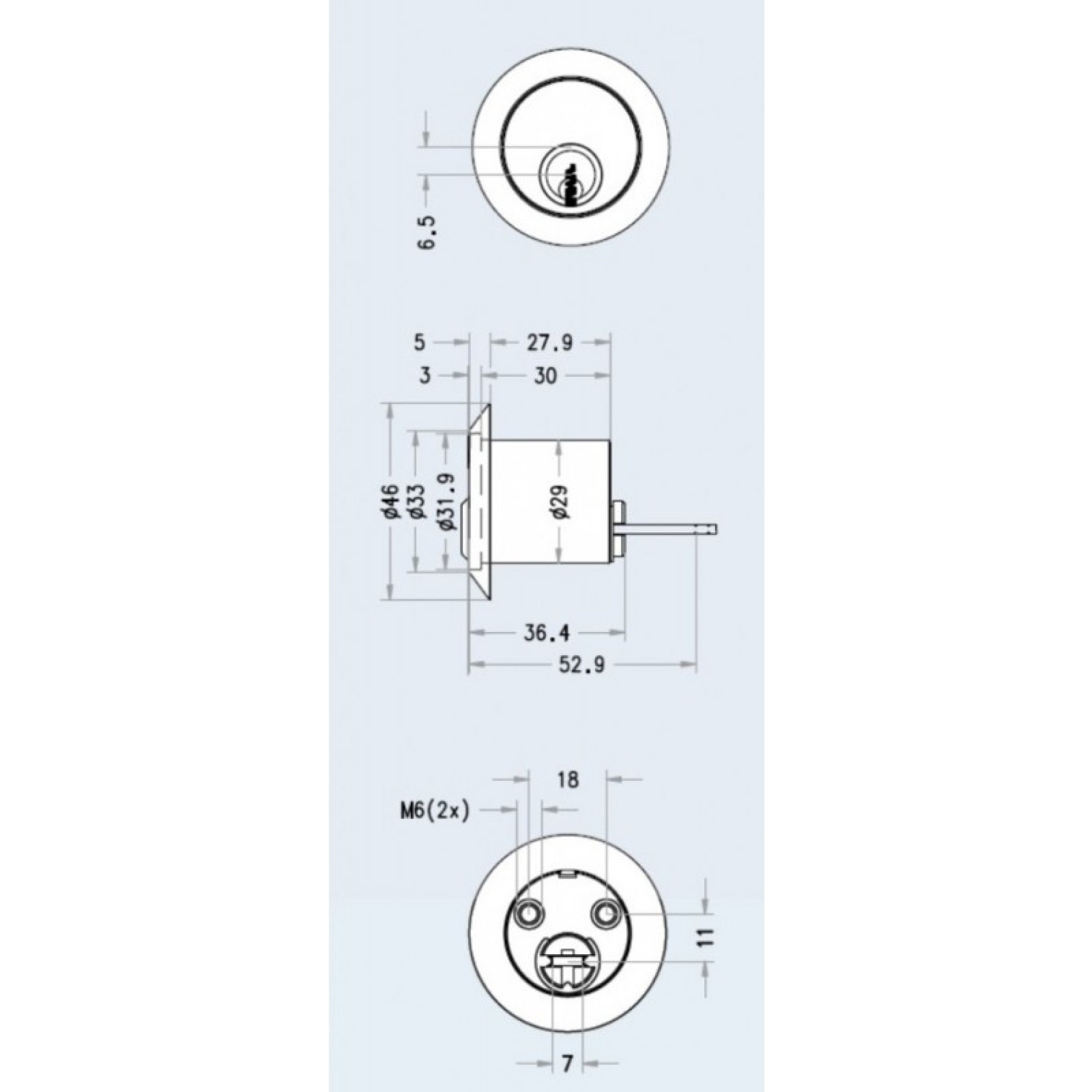 ICS Außenzylinder ICS Außenzylinder